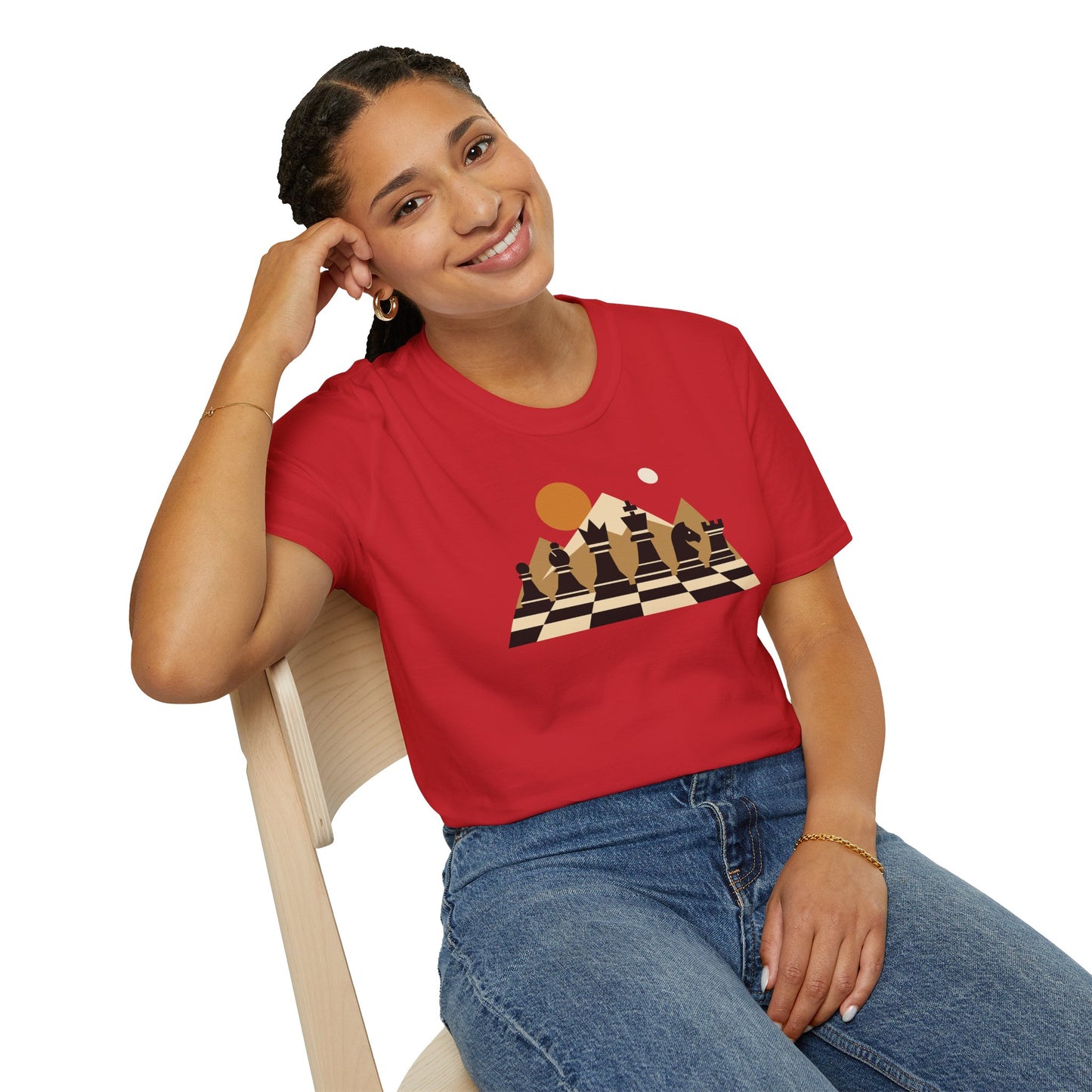 Minimalist Chess T-shirt
