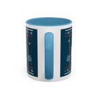 Tasse Thème Echecs pour l'hiver - Turquoise