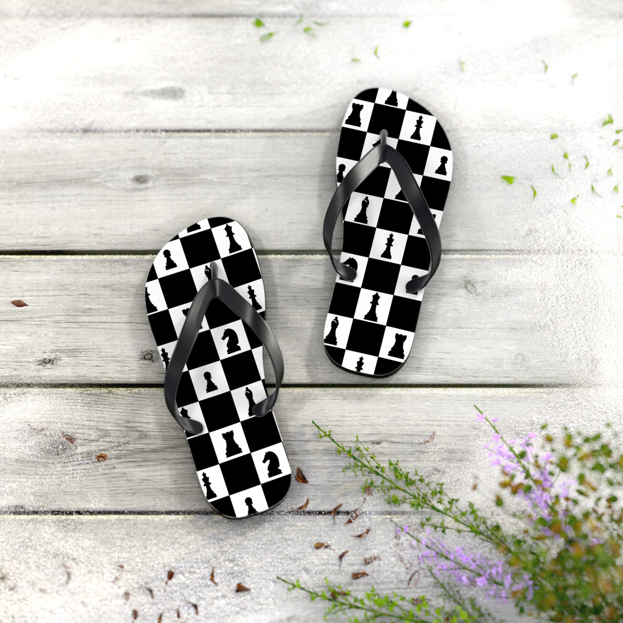 Chess-Inspired Flip Flops
