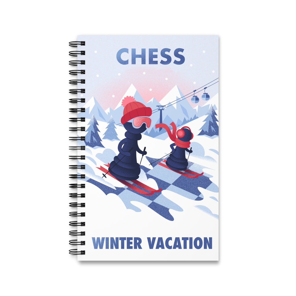 Carnet à Spirales - Pions en vacances d'hiver