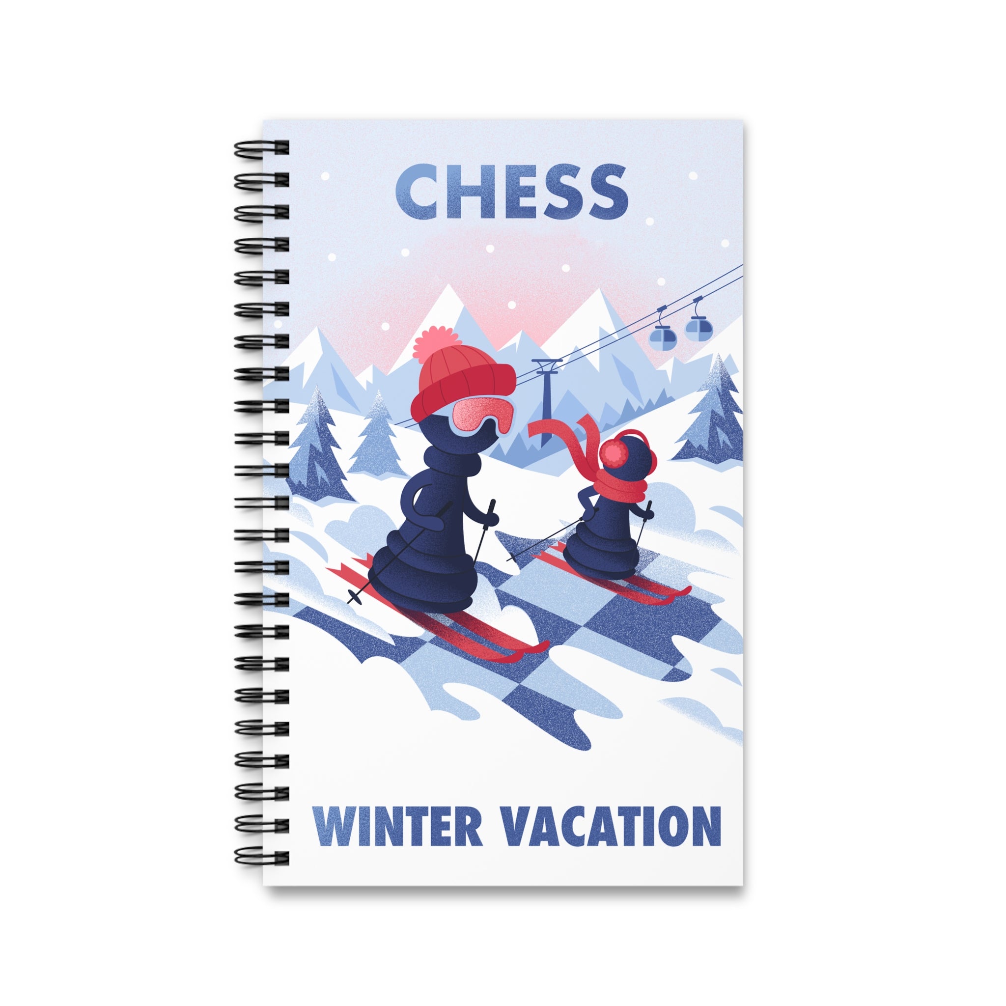 Carnet à Spirales - Pions en vacances d'hiver