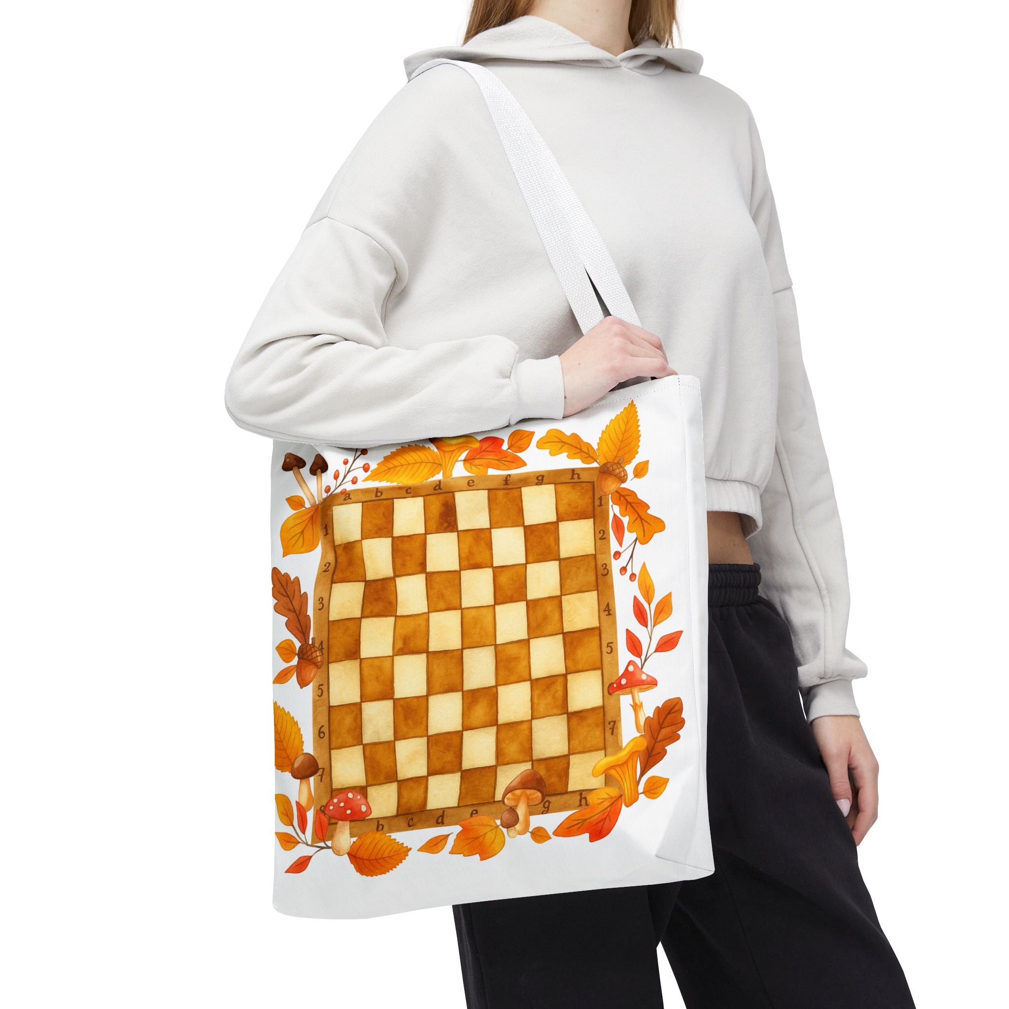 Autumn Chess Tote Bag