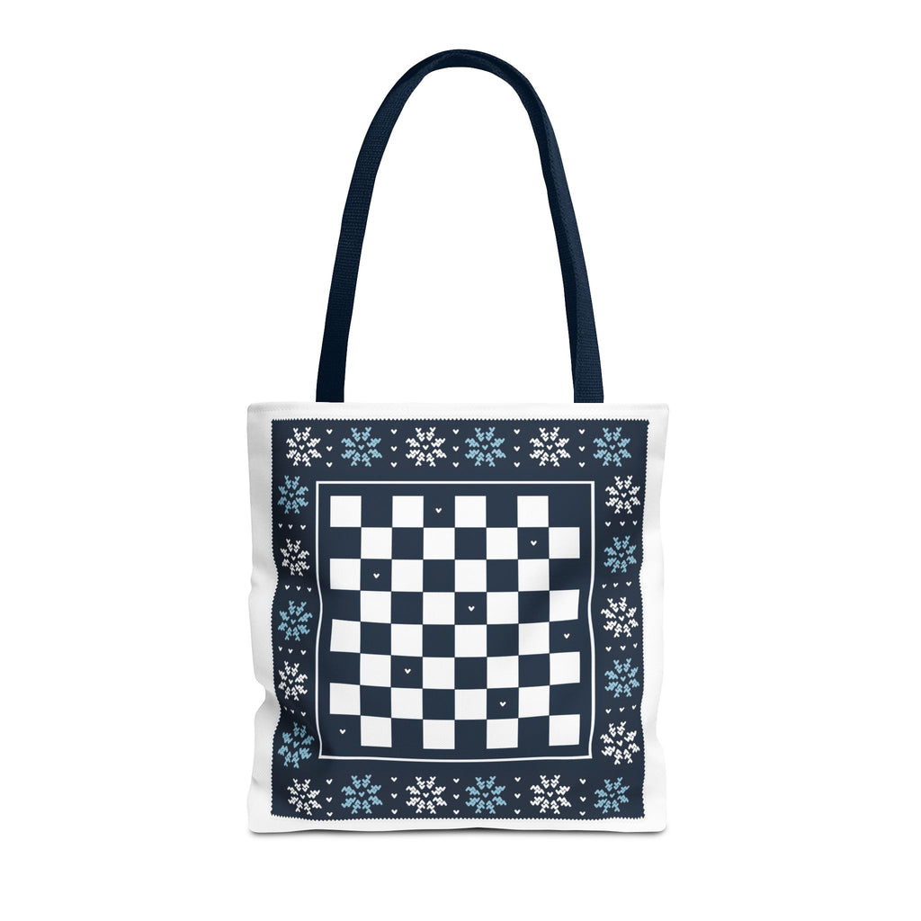 Chessboard for Winter Tote Bag