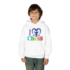 I Love Chess Youth Hoodie