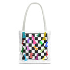 Colorful Chess Tote Bag