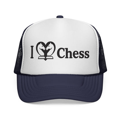 I Love Chess Trucker Cap