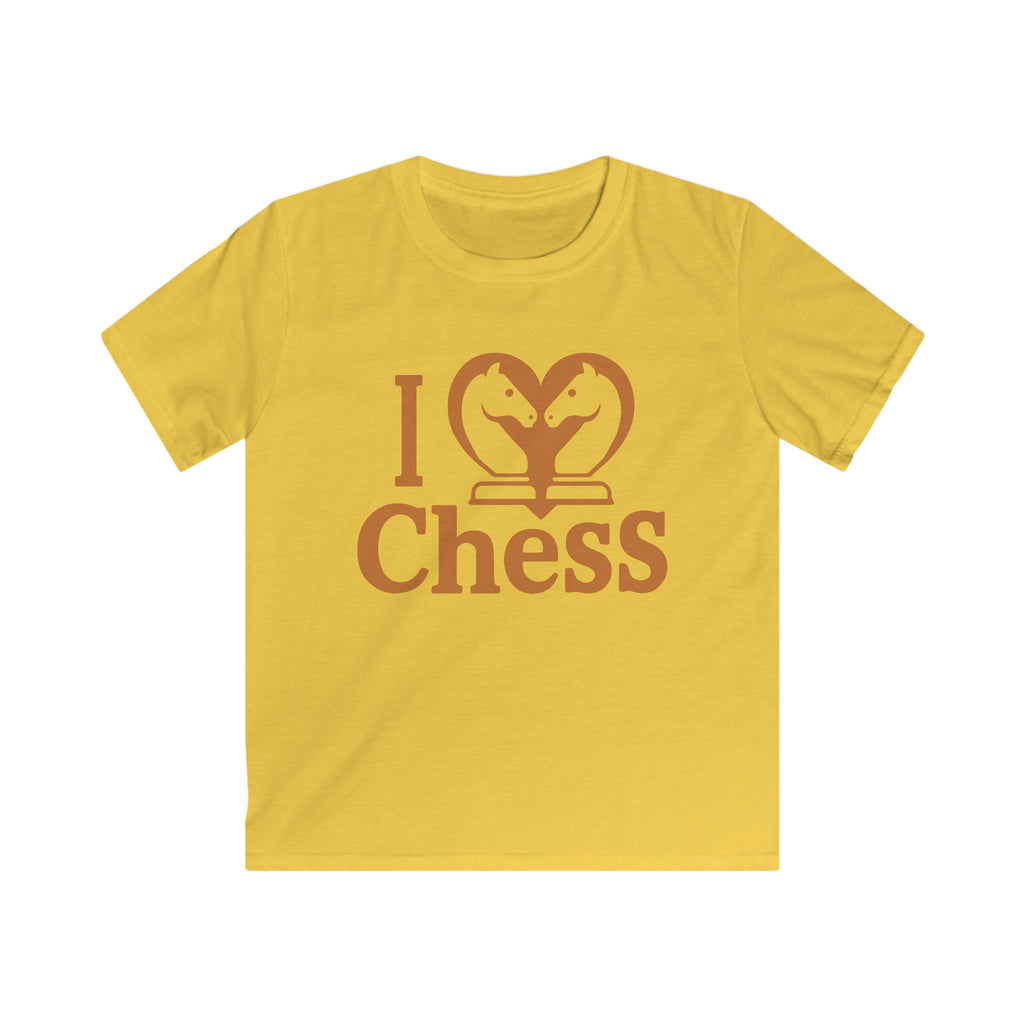 I Love Chess Kids T-shirt
