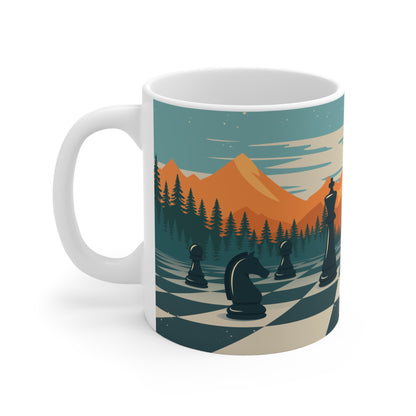 Tasse Vintage Echecs