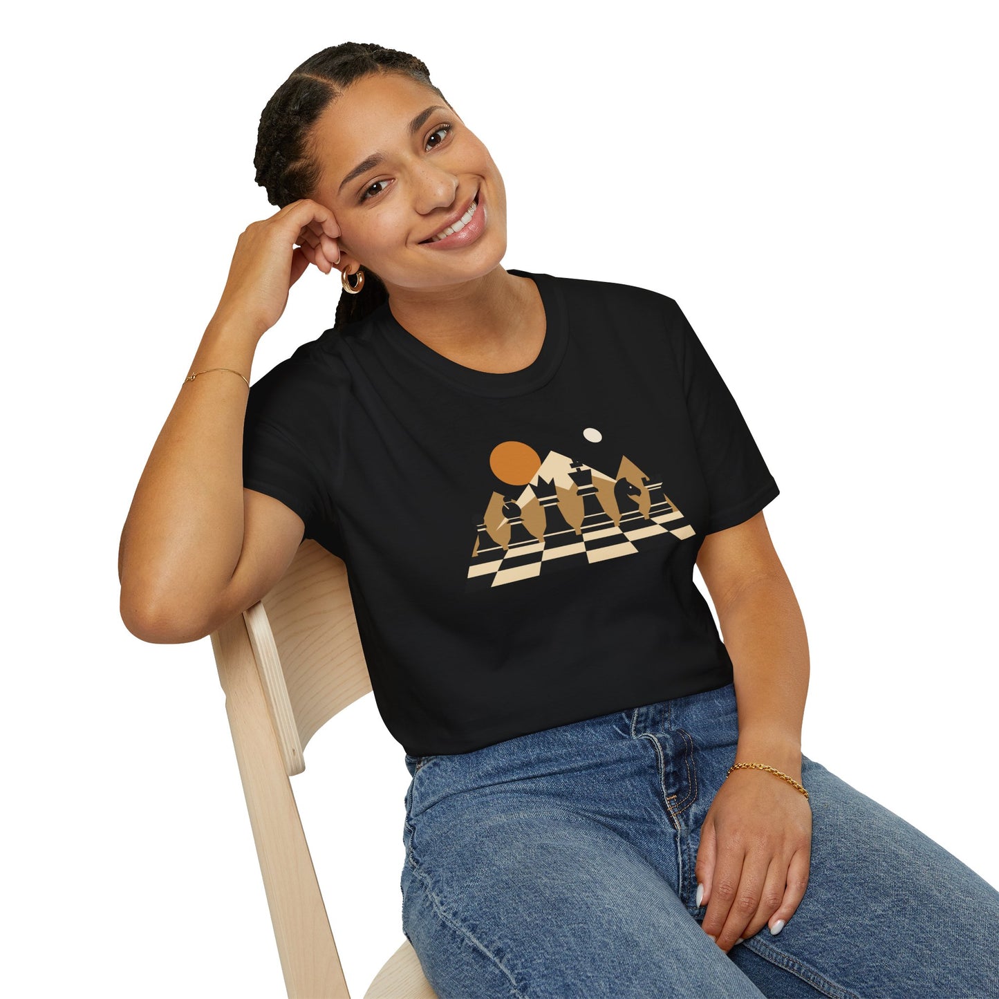 Minimalist Chess T-shirt