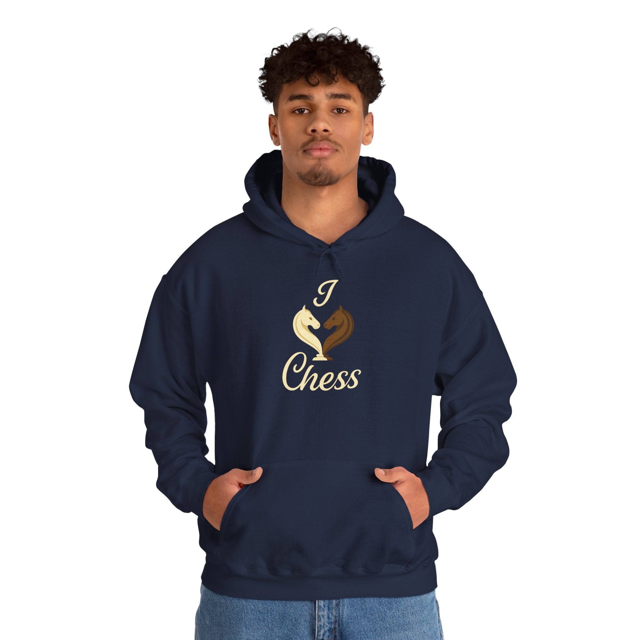 Unisex Sweatshirt - I love Chess