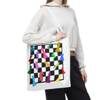 Colorful Chess Tote Bag