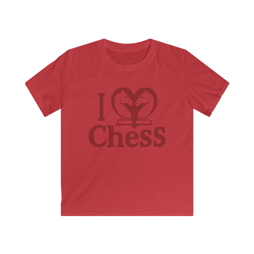 I Love Chess Kids T-shirt