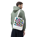 Colorful Chess Tote Bag