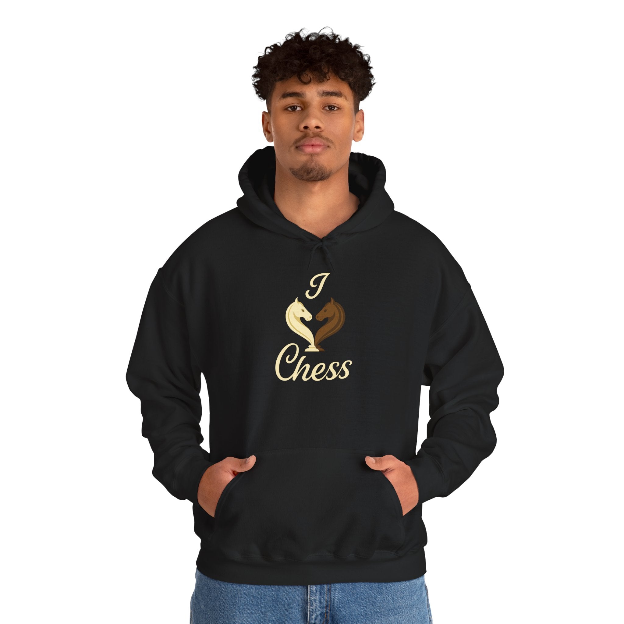 Unisex Sweatshirt - I love Chess