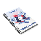 Carnet à Spirales - Pions en vacances d'hiver