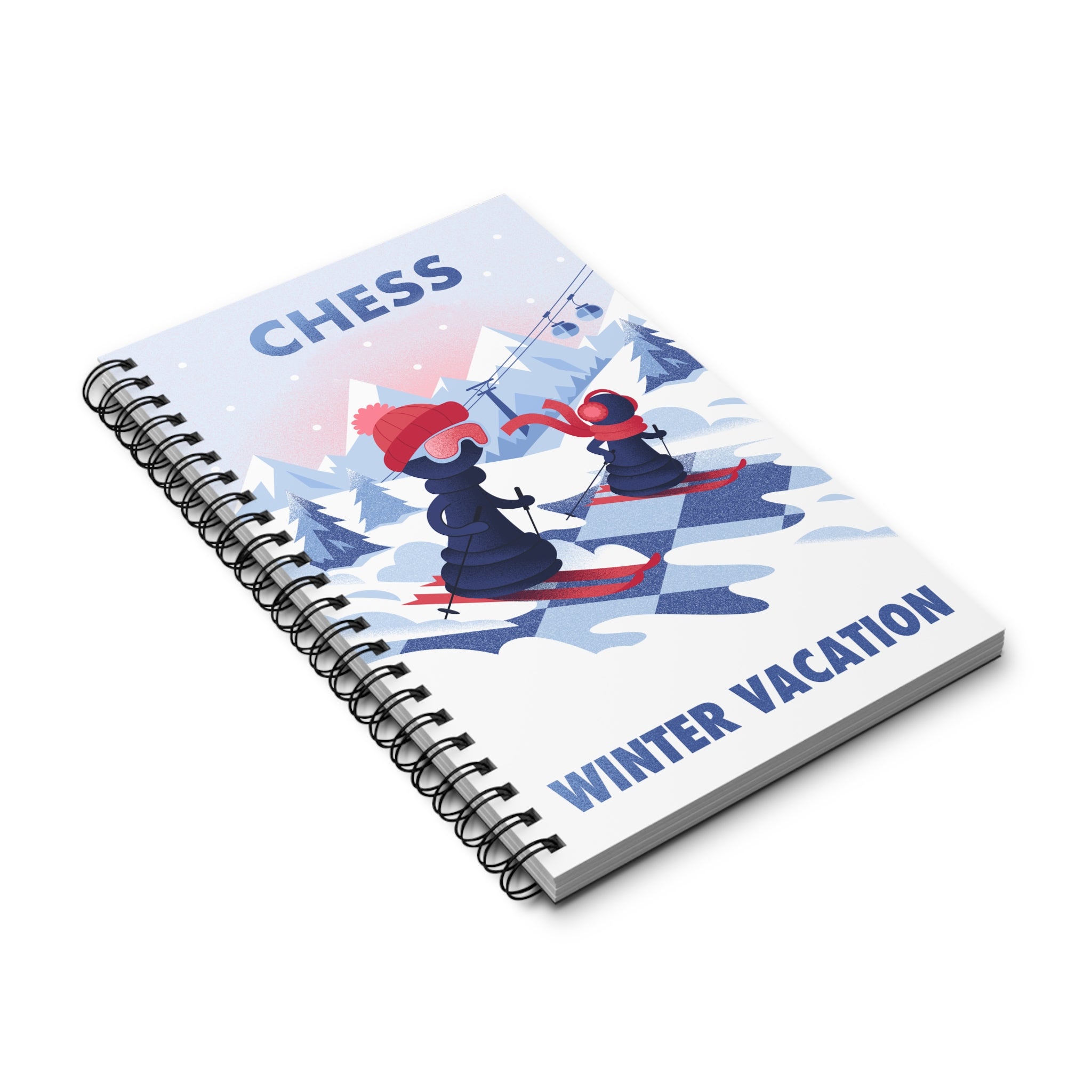 Carnet à Spirales - Pions en vacances d'hiver