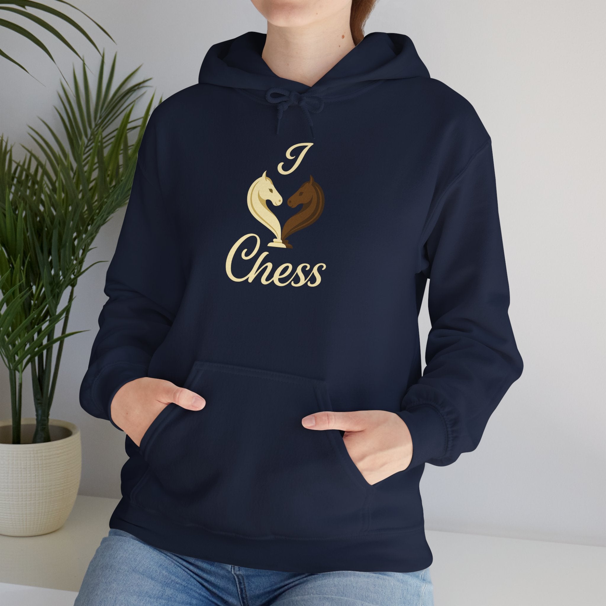 Unisex Sweatshirt - I love Chess