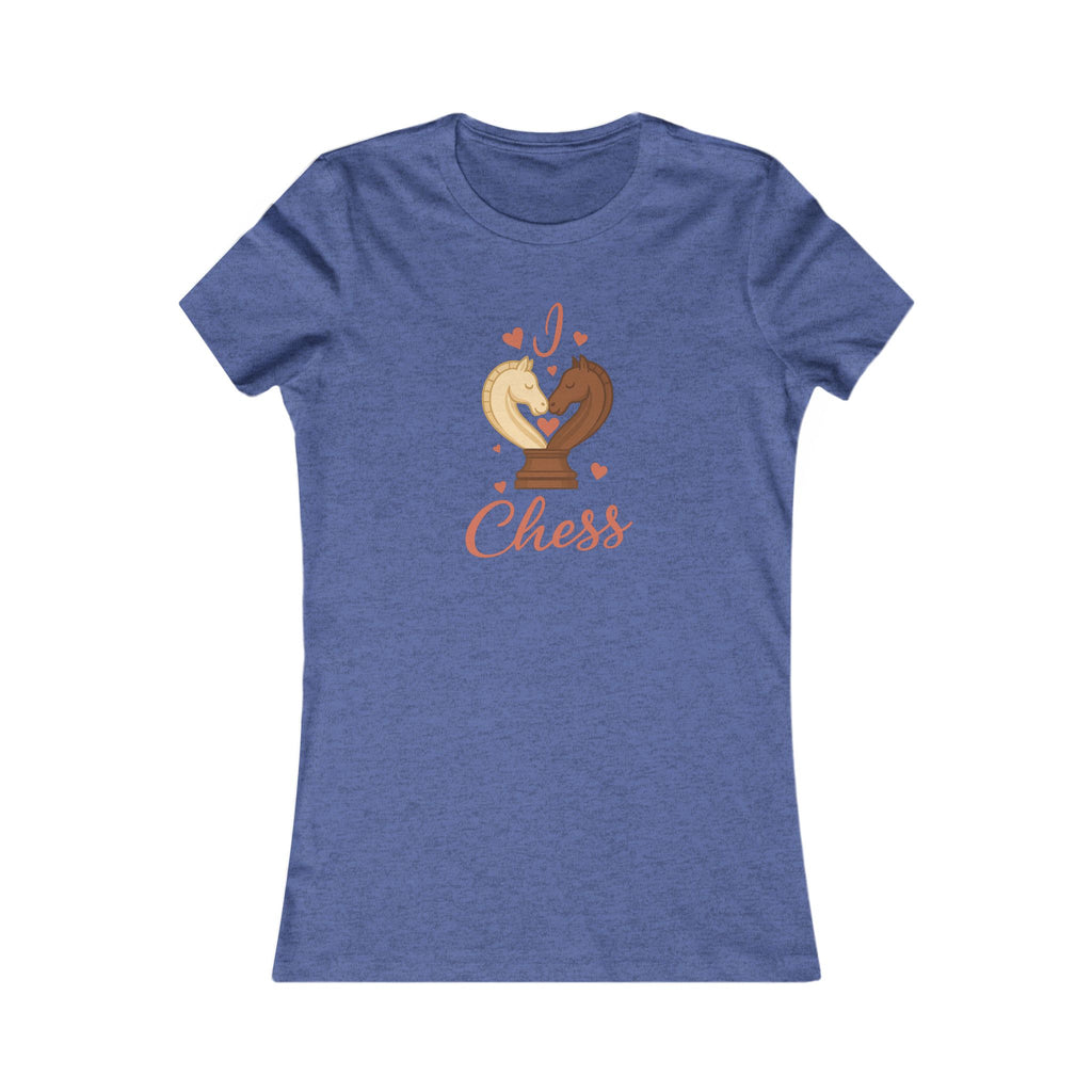I love - Knights - Chess T-Shirt