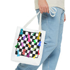 Colorful Chess Tote Bag