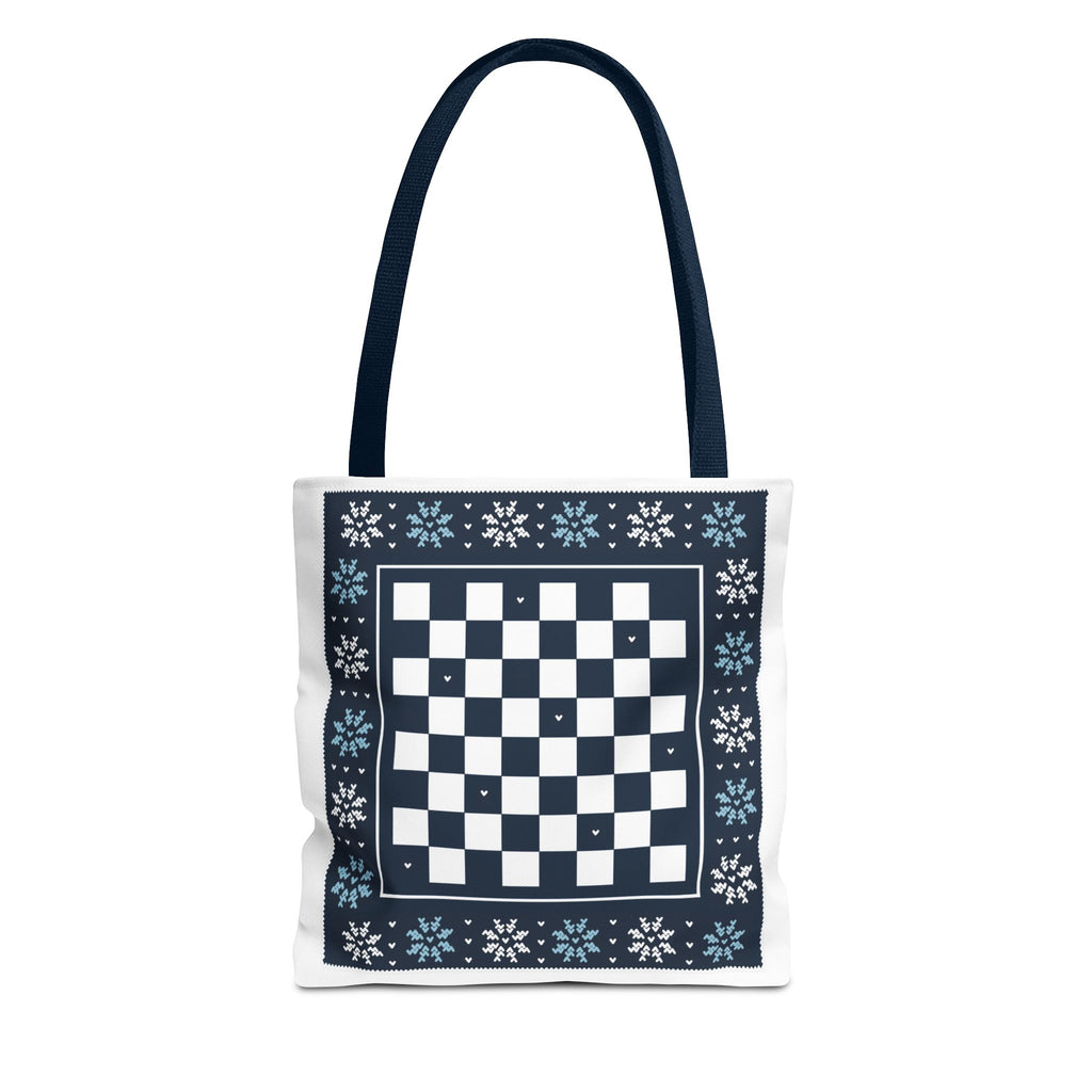 Chessboard for Winter Tote Bag
