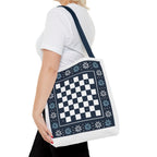 Chessboard for Winter Tote Bag