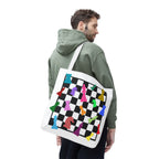 Colorful Chess Tote Bag