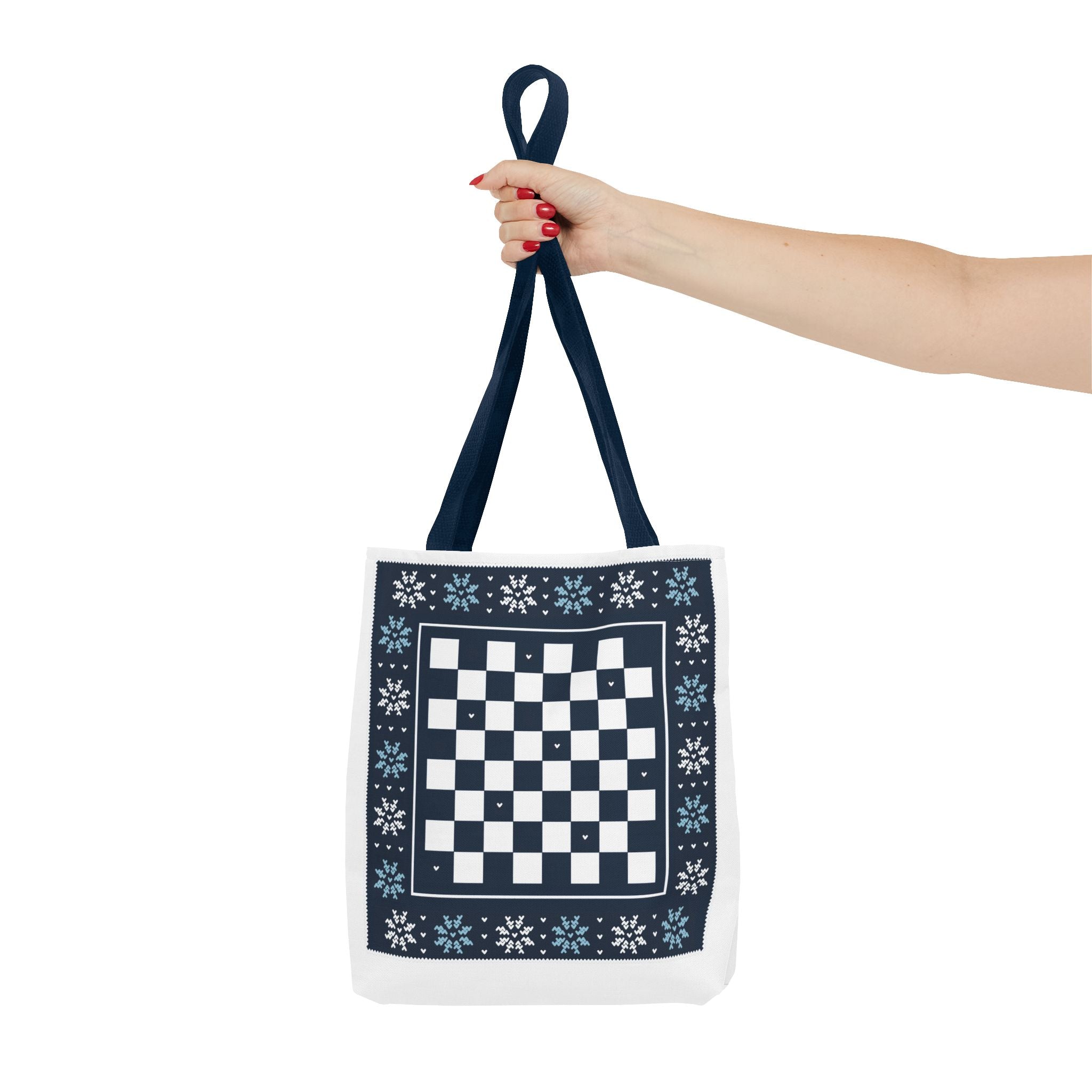 Chessboard for Winter Tote Bag
