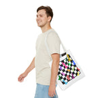 Colorful Chess Tote Bag