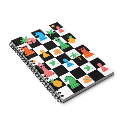 Carnet à Spirales - Couleurs estivales