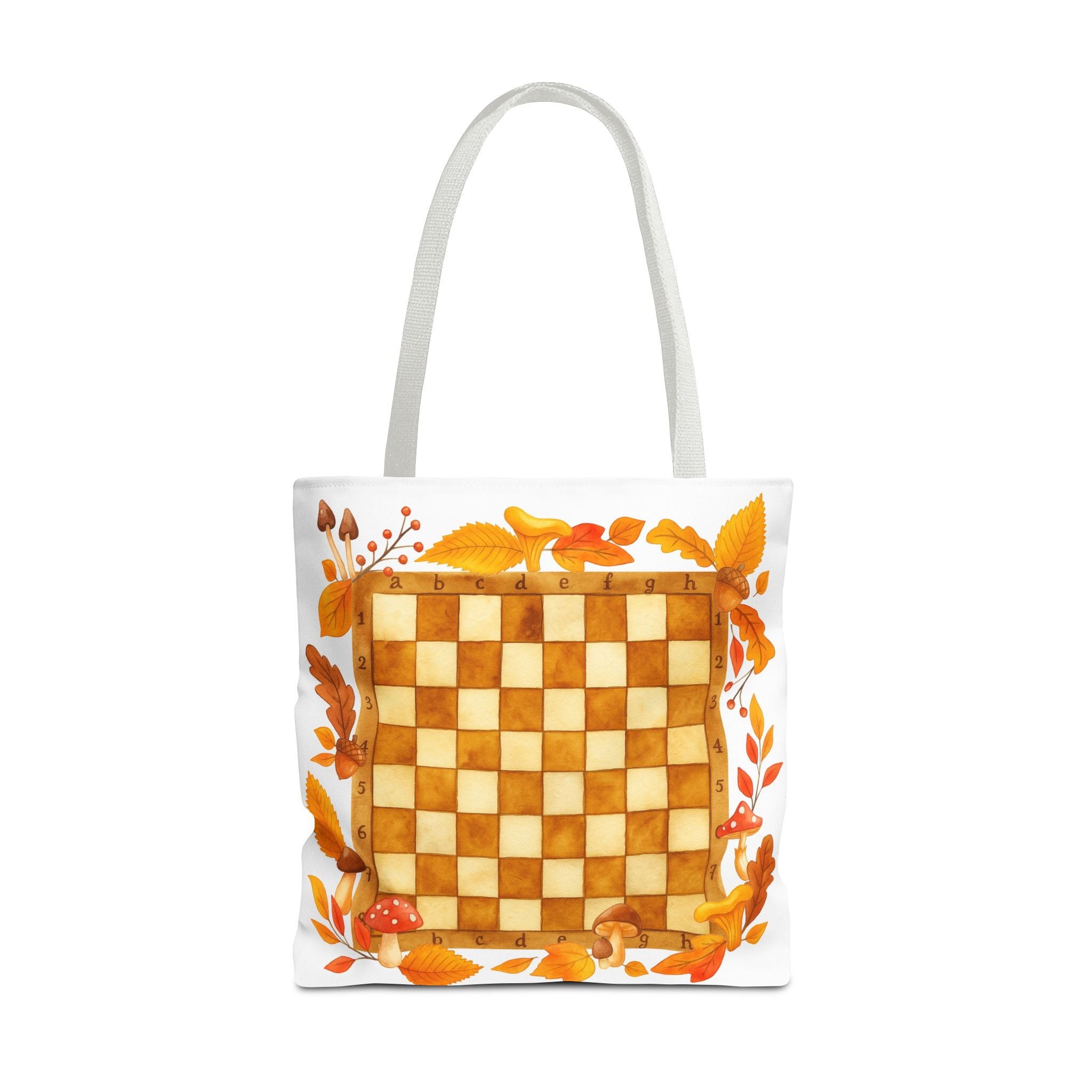 Autumn Chess Tote Bag