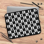 Chess Pattern Laptop Sleeve