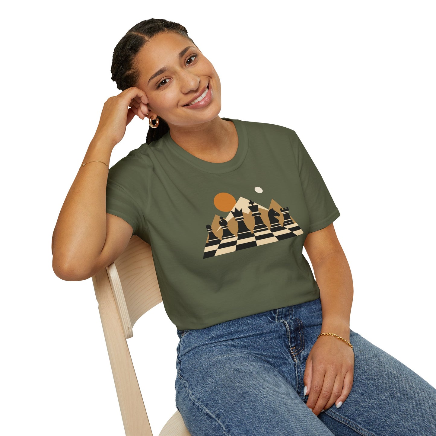 Minimalist Chess T-shirt