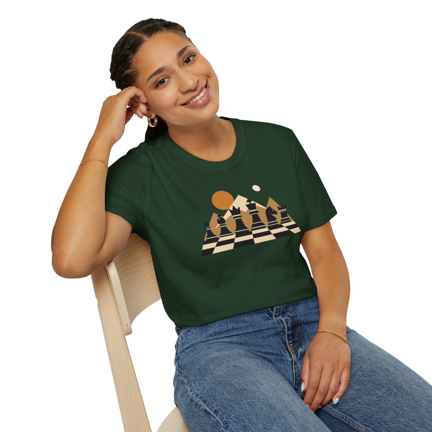 Minimalist Chess T-shirt