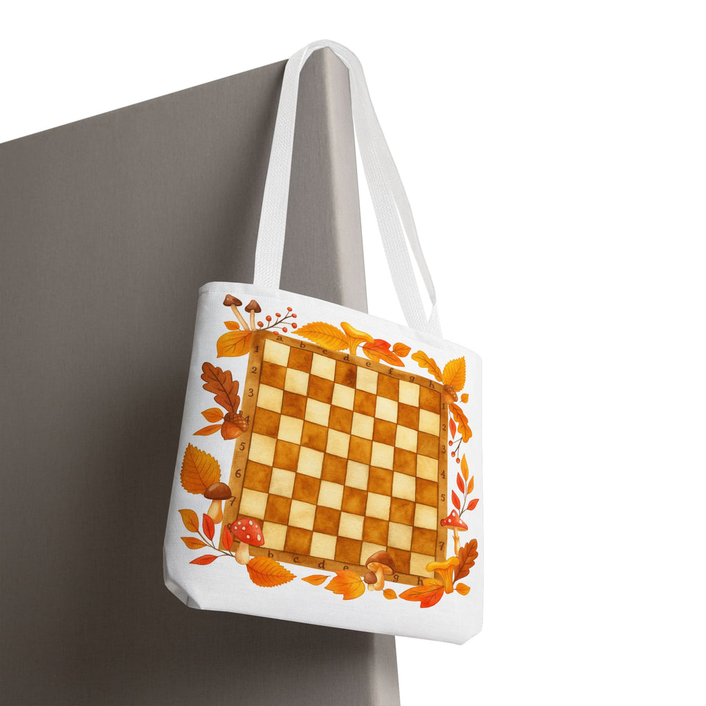 Autumn Chess Tote Bag