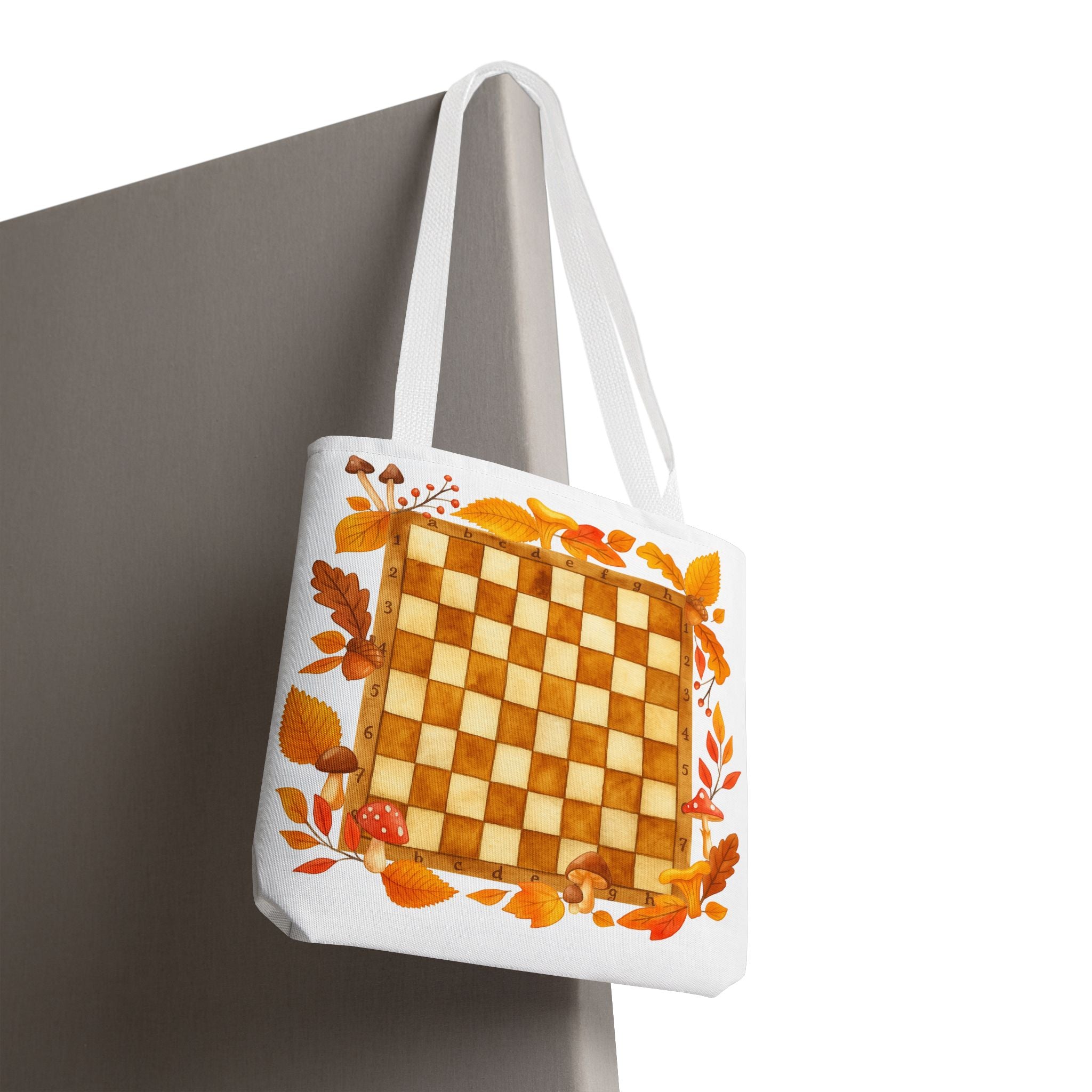 Autumn Chess Tote Bag