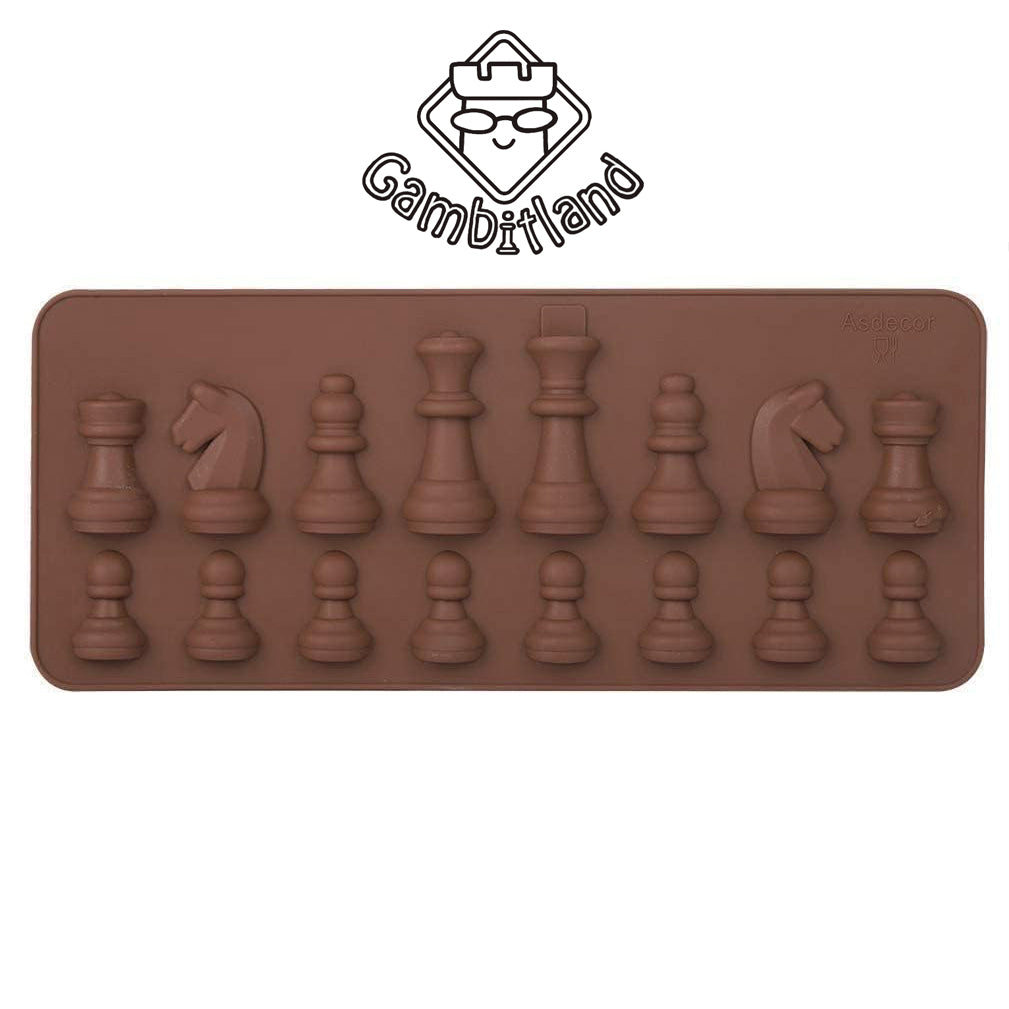 Moule en silicone pour chocolat et résine