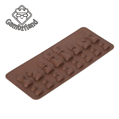 Moule en silicone pour chocolat et résine