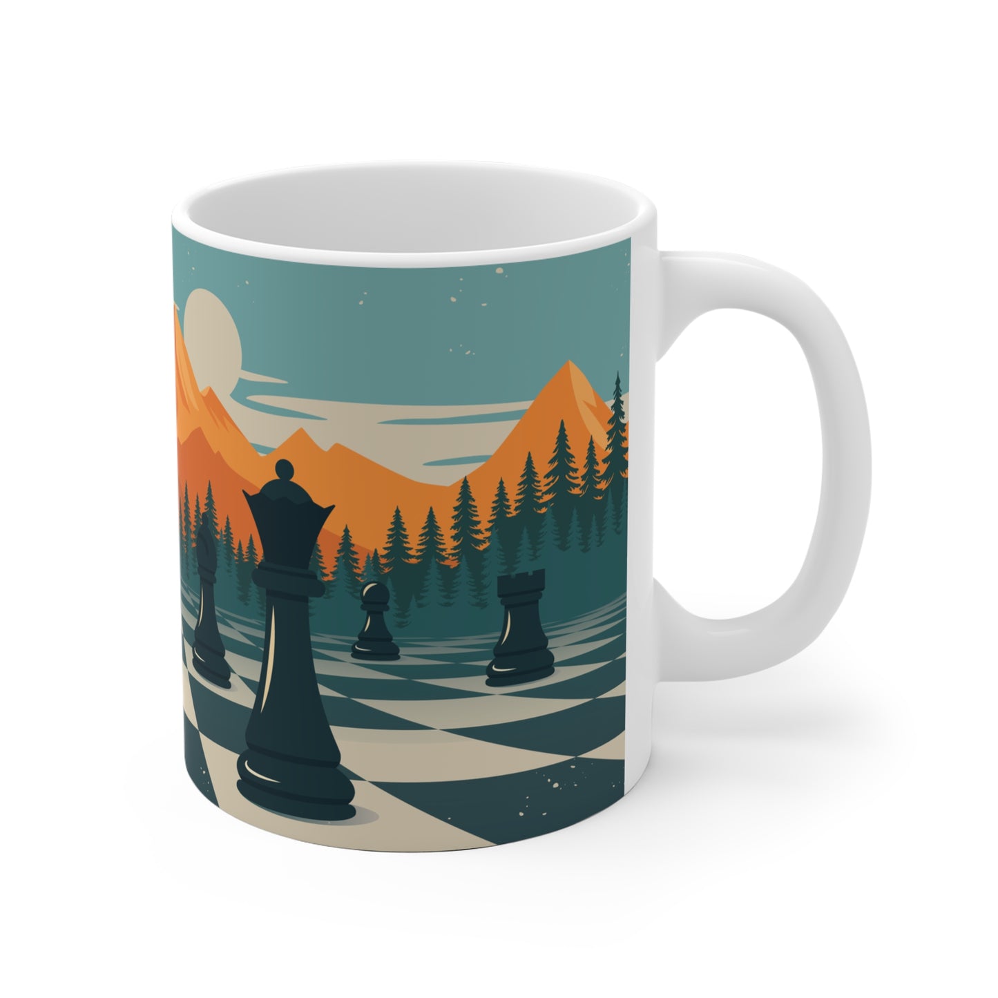 Tasse Vintage Echecs