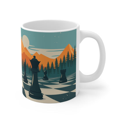 Tasse Vintage Echecs
