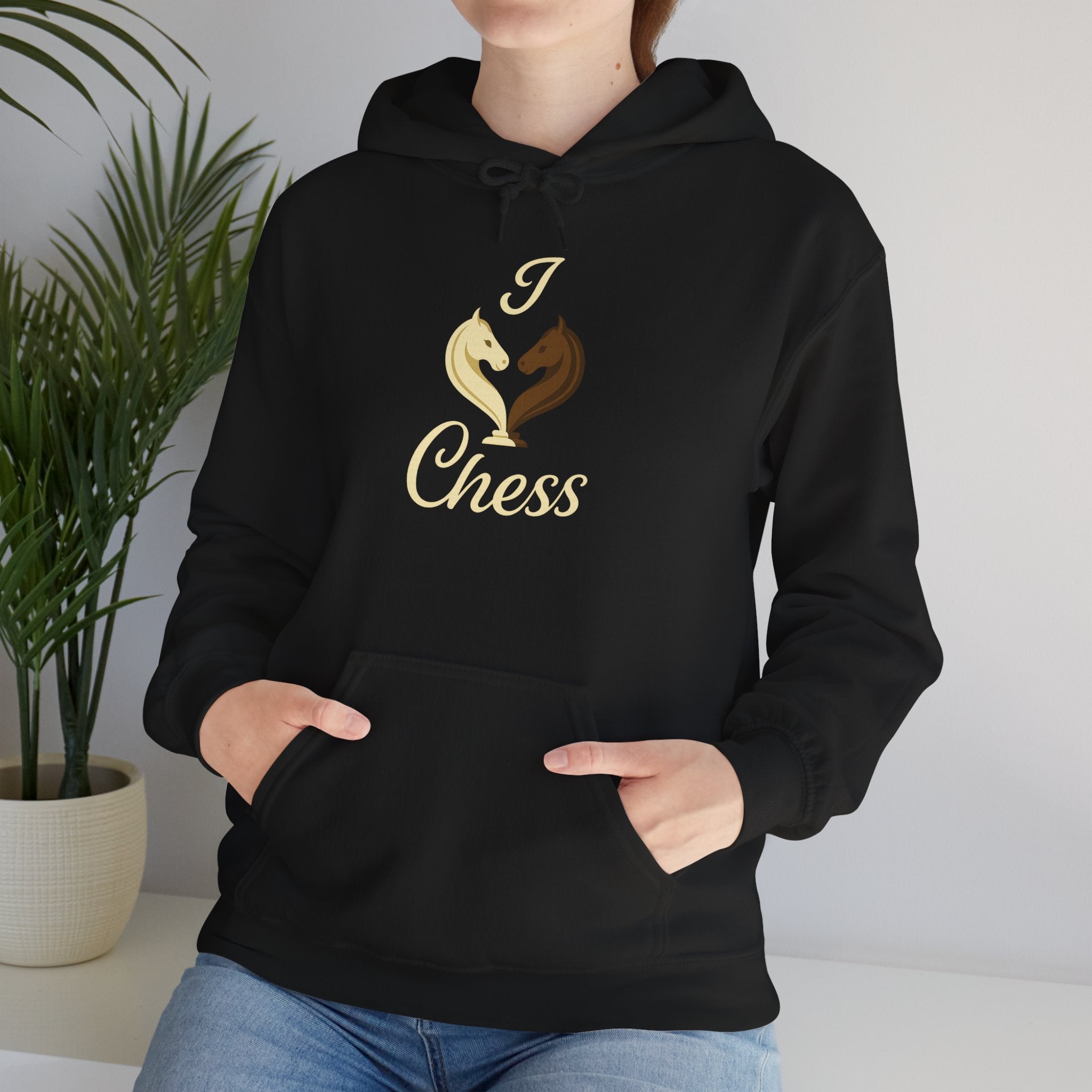 Unisex Sweatshirt - I love Chess
