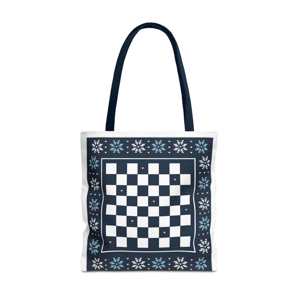 Chessboard for Winter Tote Bag