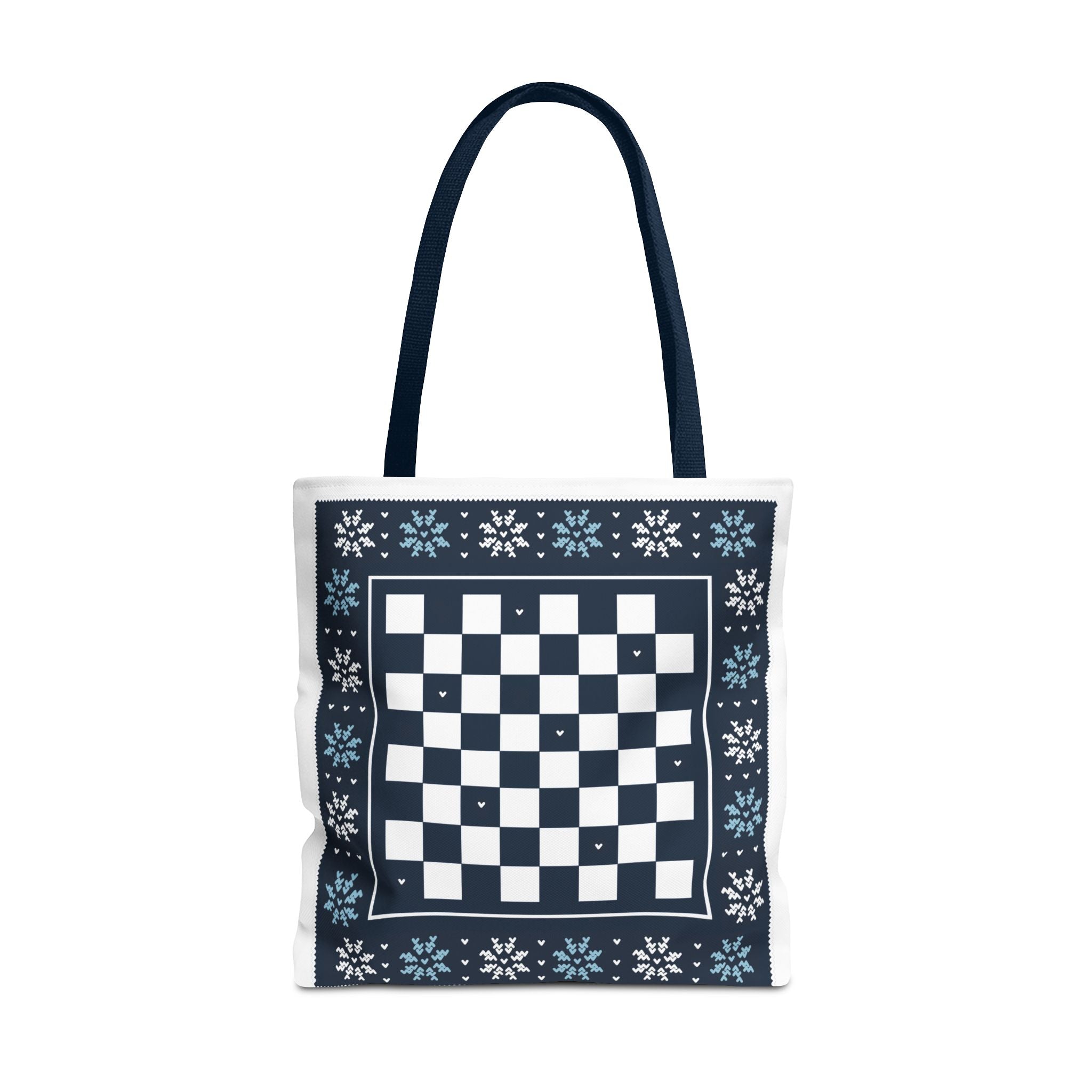 Chessboard for Winter Tote Bag