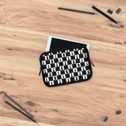 Chess Pattern Laptop Sleeve