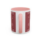 Tasse Thème Echecs pour l'hiver - Rose