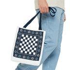 Chessboard for Winter Tote Bag