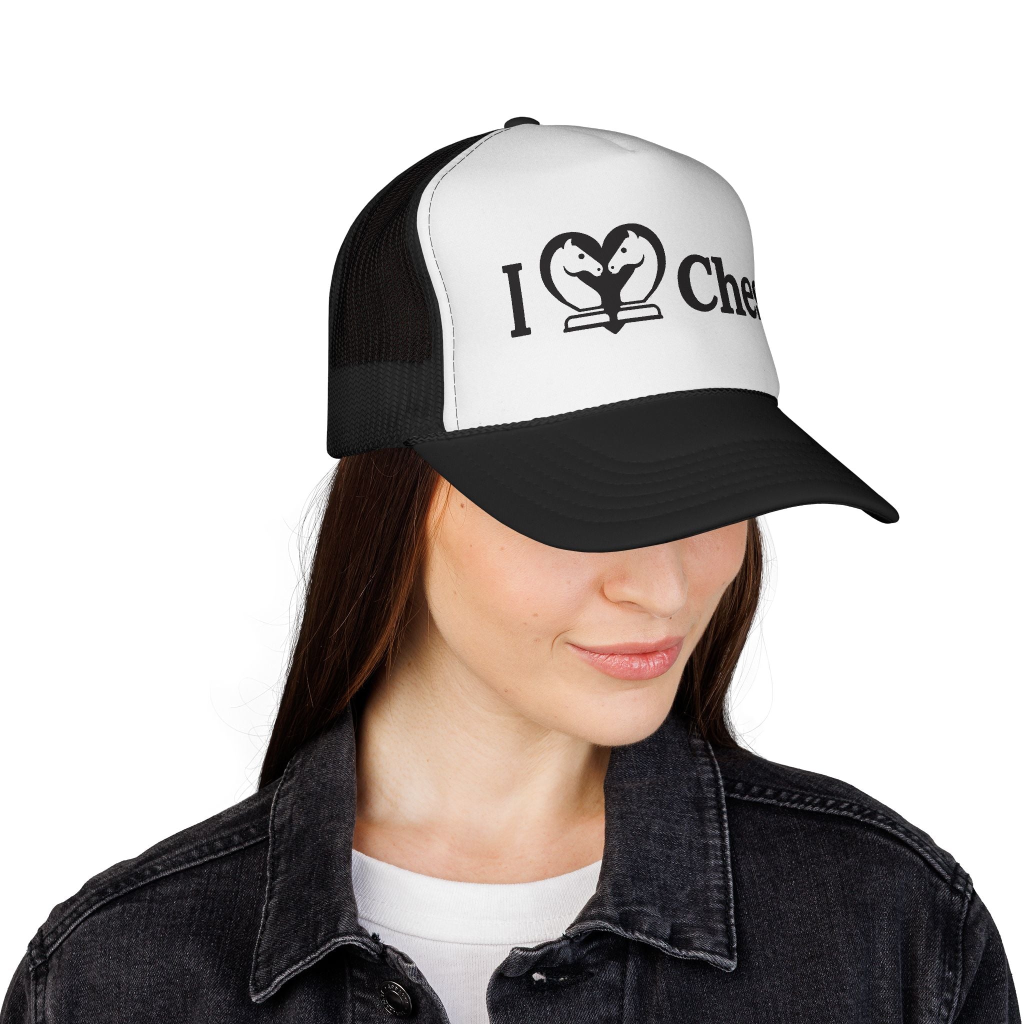 I Love Chess Trucker Cap