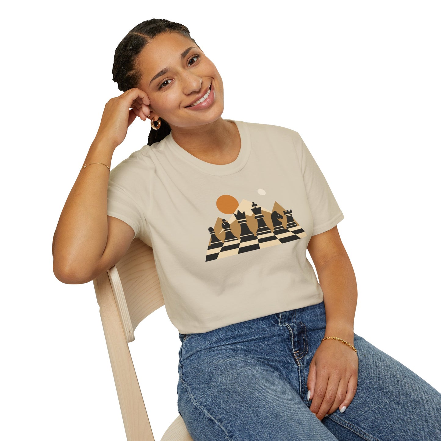 Minimalist Chess T-shirt