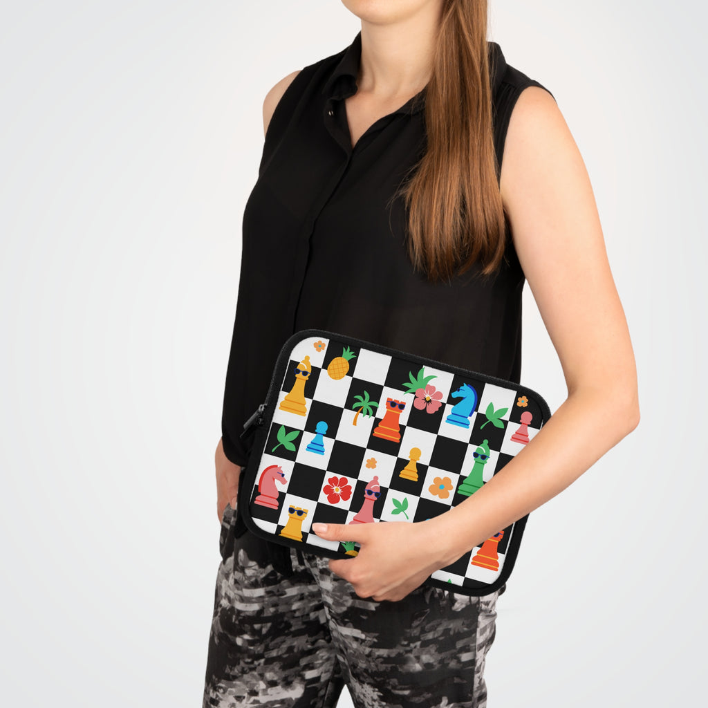 Joyful Chess Laptop Sleeve