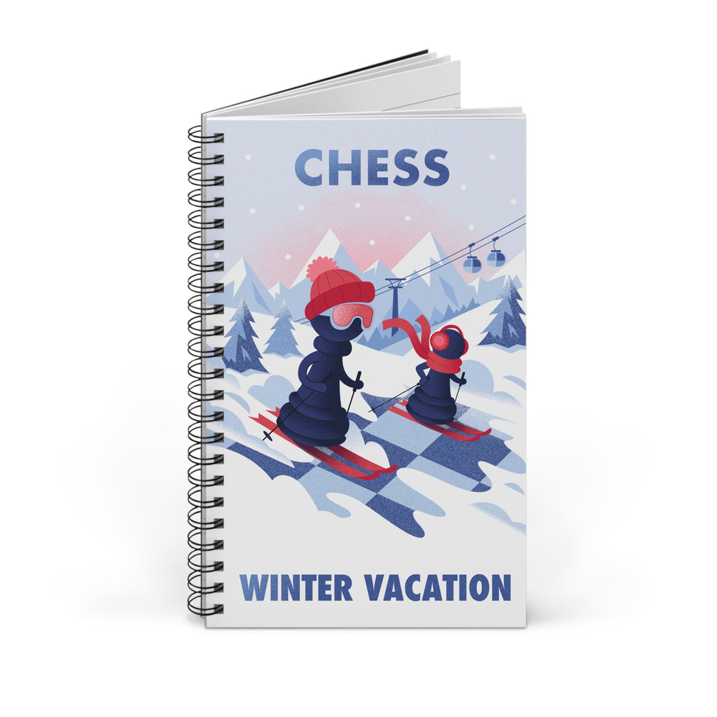 Carnet à Spirales - Pions en vacances d'hiver