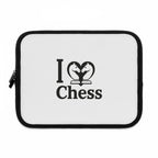 I Love Chess N&B Laptop Sleeve